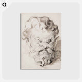 Head of Silenus - ポール セザンヌ Postcard.