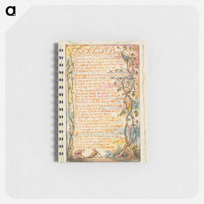 アートメモ帳-Songs of Innocence and of Experience: The School Boy - ウィリアム ブレイク Memo.