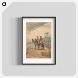 Two Scouts - Winslow Homer Poster.