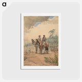 アートポストカード-Two Scouts - ウィンスロー ホーマー Postcard.