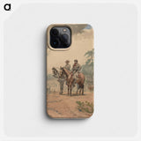 Two Scouts - Winslow Homer Phone Case.