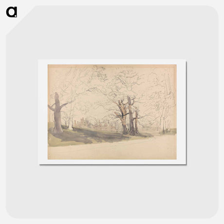 アートポストカード-Knole, Kent
 - イェール大学アートギャラリー Postcard.
