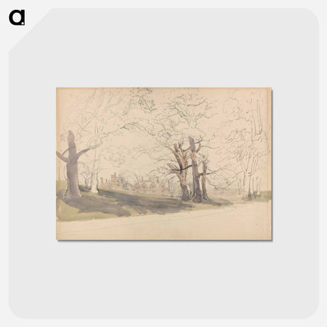 アートポストカード-Knole, Kent
 - イェール大学アートギャラリー Postcard.