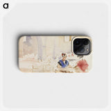 Interior from Spain (Tobacco Factory in Seville) - アルバート エーデルフェルト Phone Case.