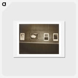 アートポストカード-Main Room - Wall to right hand - アルフレッド スティーグリッツ Postcard.