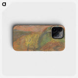 Hilly landscape - アーノルド ピーター ワイズ クビンチャン Phone Case.