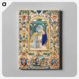 アートパネル-Annunciation, Nativity and Two Prophets
 - クリーブランド美術館 Canvas.
