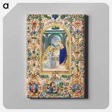 アートパネル-Annunciation, Nativity and Two Prophets
 - クリーブランド美術館 Canvas.