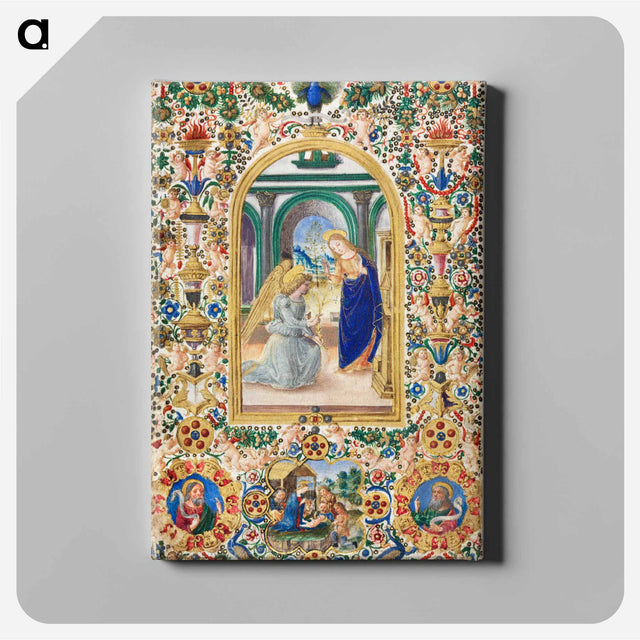 アートパネル-Annunciation, Nativity and Two Prophets
 - クリーブランド美術館 Canvas.