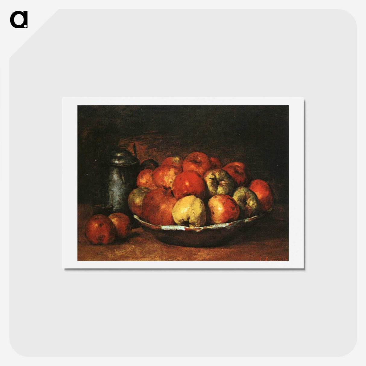 3-29_Gustave-Courbet_hagaki