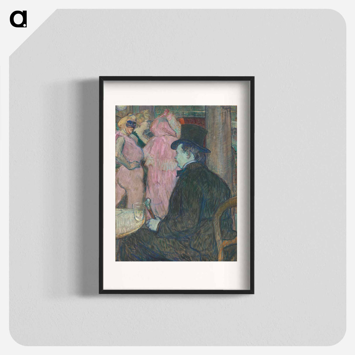 Maxime Dethomas - Henri de Toulouse-Lautrec Poster.