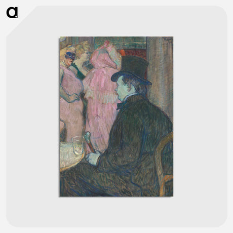 アートポストカード-Maxime Dethomas - アンリ ド トゥールーズ ロートレック Postcard.