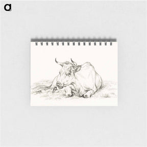 アートメモ帳-Lying cow - ジャン ベルナール Memo.