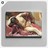 Italian Model after 1900 - John Singer Sargent Canvas.