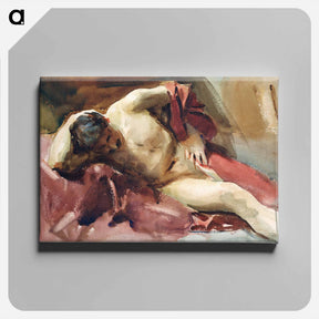 アートパネル-Italian Model after 1900 - ジョン シンガー サージェント Canvas.