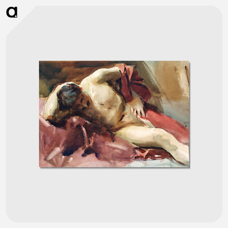 アートポストカード-Italian Model after 1900 - ジョン シンガー サージェント Postcard.