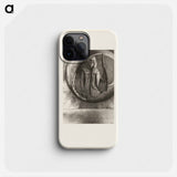 And Beyond, the Astral Idol, the Apotheosis - Odilon Redon Phone Case.