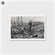 アートポストカード-Army of the Potomac–Sleeping on Their Arms - ウィンスロー ホーマー Postcard.