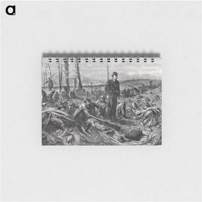 アートメモ帳-Army of the Potomac–Sleeping on Their Arms - ウィンスロー ホーマー Memo.