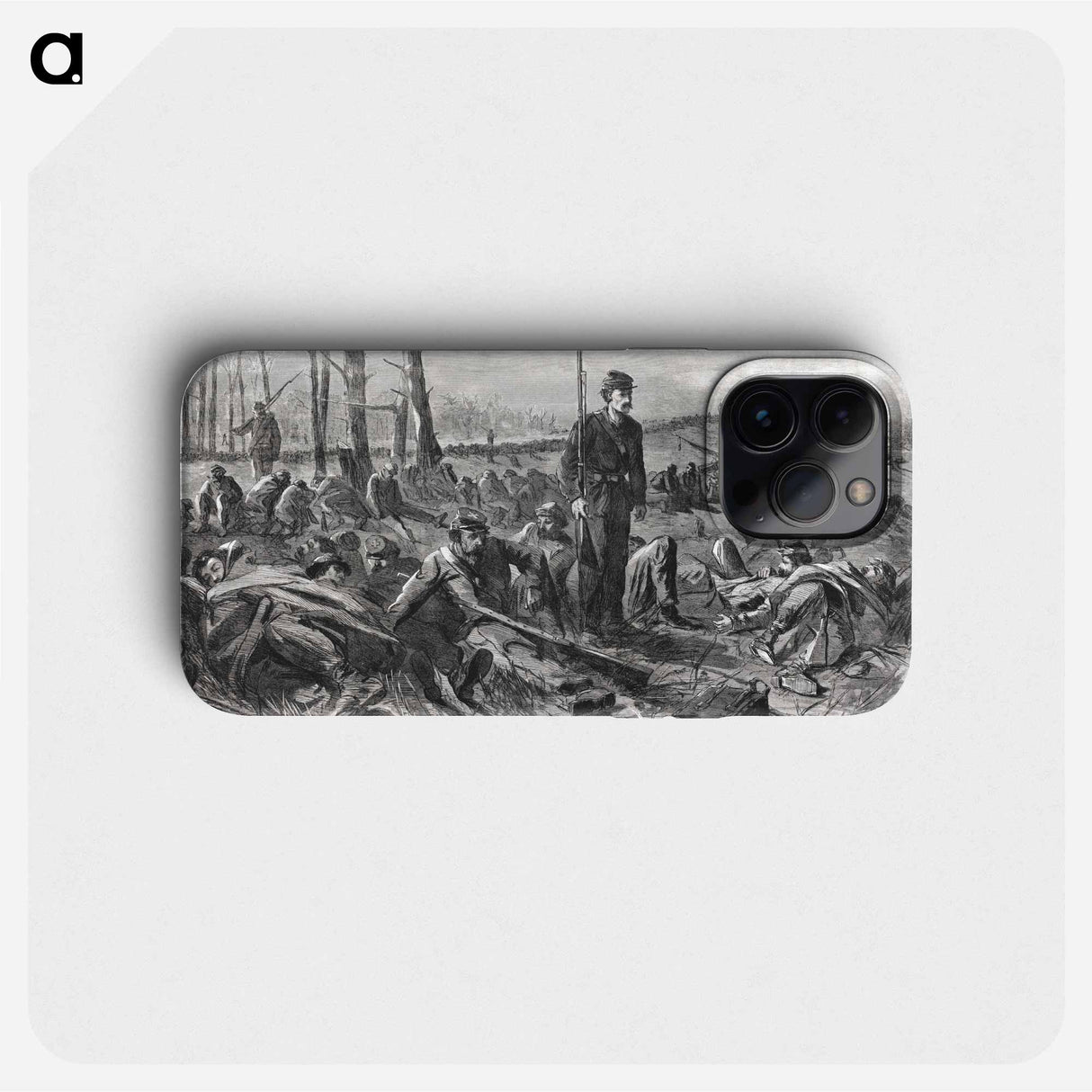 Army of the Potomac–Sleeping on Their Arms - ウィンスロー ホーマー Phone Case.