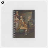 アートメモ帳-Self-Portrait with His Daughter Maria Theresa, James Cervetto, and Giacobbe Cervetto
 - イェール大学アートギャラリー Memo.