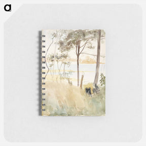 アートメモ帳-Seashore at haikko in autumn - アルバート エーデルフェルト Memo.