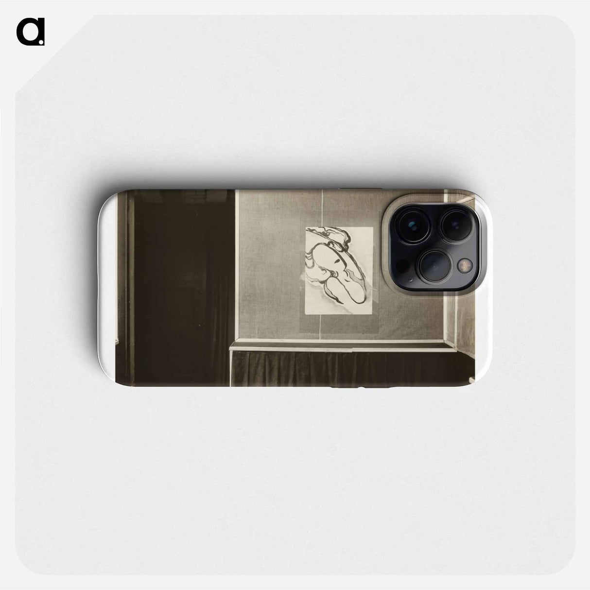 Main Room - Wall, next to door - アルフレッド スティーグリッツ Phone Case.