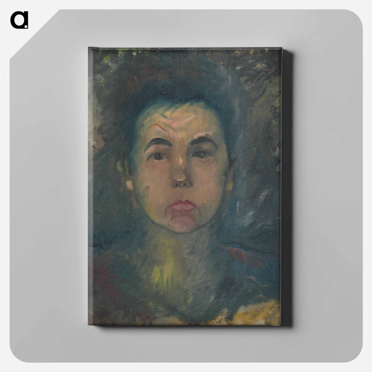 Woman's bust - アーノルド ピーター ワイズ クビンチャン Canvas.