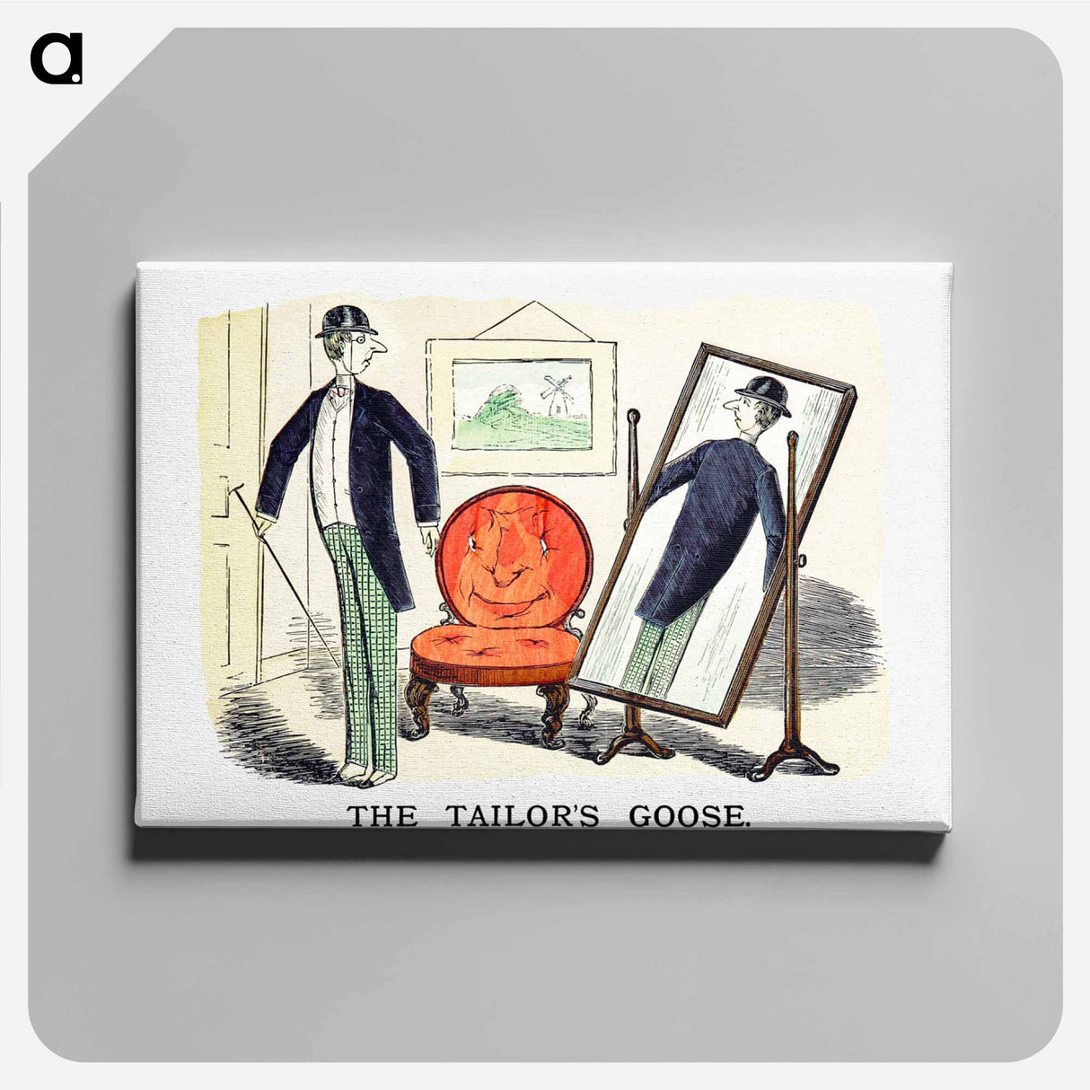 アートパネル-The Tailor's Goose
 - 大英図書館 Canvas.