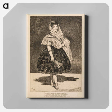 Lola de Valence - エドゥアール マネ Canvas.