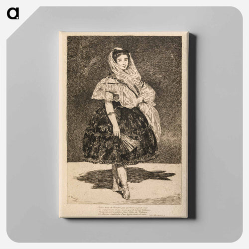 Lola de Valence - Edouard Manet Canvas.