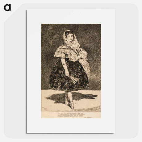 アートポスター-Lola de Valence - エドゥアール マネ Poster.