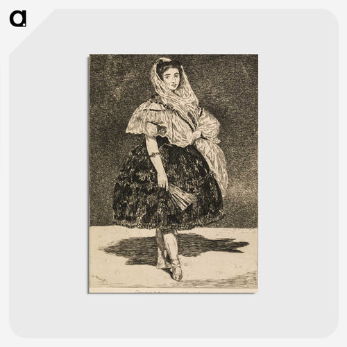 Lola de Valence - エドゥアール マネ Postcard.