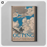 アートパネル-Outing - エドワード ペンフィールド Canvas.