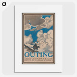 Outing - Edward Penfield Poster.