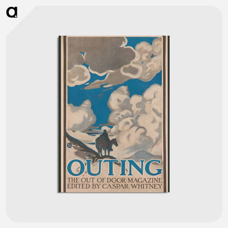 アートポストカード-Outing - エドワード ペンフィールド Postcard.