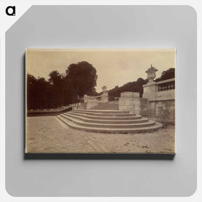 アートパネル-Parc de Saint Cloud
 - ウジェーヌ アジェ Canvas.