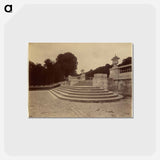 アートポストカード-Parc de Saint Cloud
 - ウジェーヌ アジェ Postcard.
