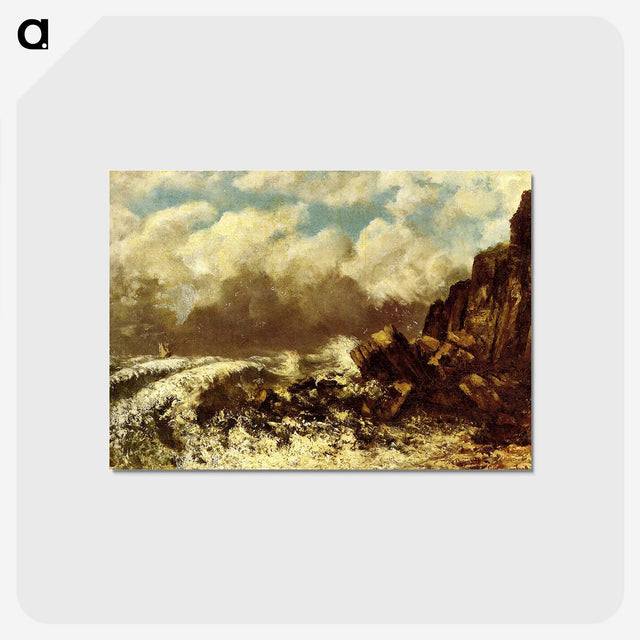 3-2_Gustave-Courbet_postcard