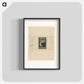 アートポスター-Ontwerp voor ex libris van C.W. ter Kuile by Julie de Graag - ユリー デ フラーハ Poster.