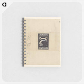 アートメモ帳-Ontwerp voor ex libris van C.W. ter Kuile by Julie de Graag - ユリー デ フラーハ Memo.