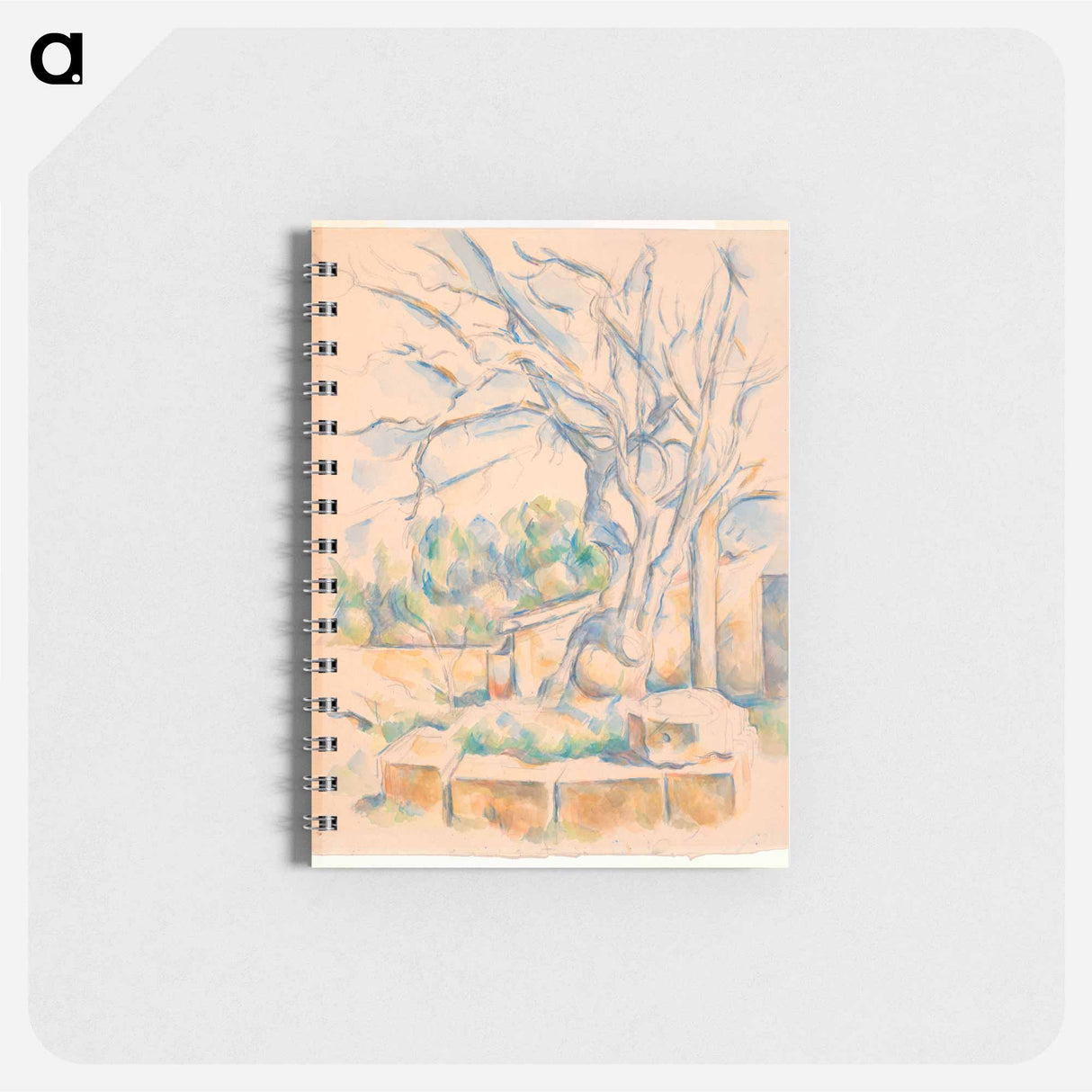 Pistachio Tree at Château Noir - ポール セザンヌ Memo.