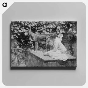 アートパネル-Photograph - トーマス エイキンズ Canvas.