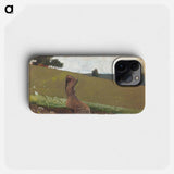 The Green Hill - Winslow Homer Phone Case.