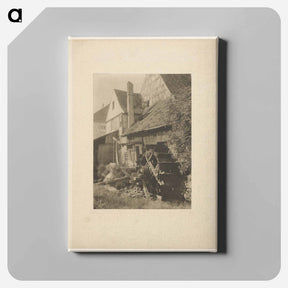アートパネル-The Old Mill - アルフレッド スティーグリッツ Canvas.