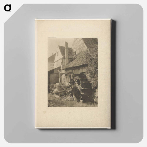 The Old Mill - アルフレッド スティーグリッツ Canvas.
