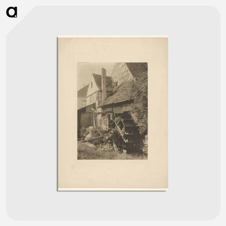 アートポストカード-The Old Mill - アルフレッド スティーグリッツ Postcard.
