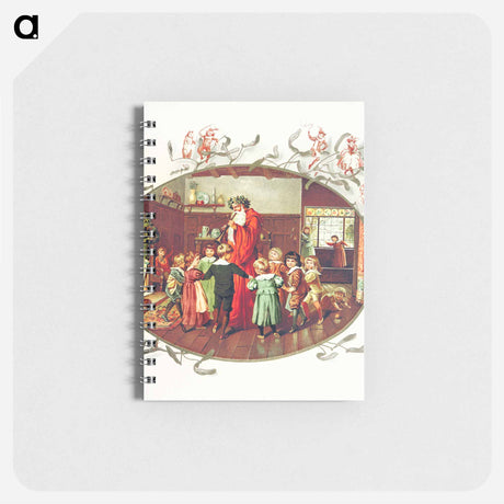 アートメモ帳-Santa Claus with Children
 - 大英図書館 Memo.