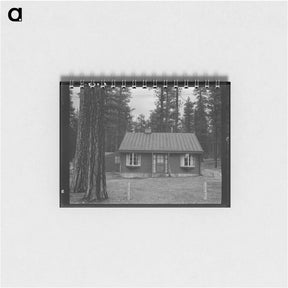 アートメモ帳-Type of housing built for lumber millworkers in new model company town. - ドロテア ラング Memo.