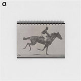 アートメモ帳-Galloping Horse and Rider
 - エドワード マイブリッジ Memo.